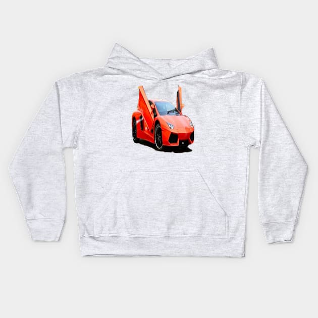 car design Kids Hoodie by NEW TOUCH